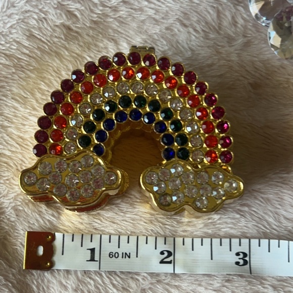 Gold Rainbow Trinket Box - Picture 2 of 11